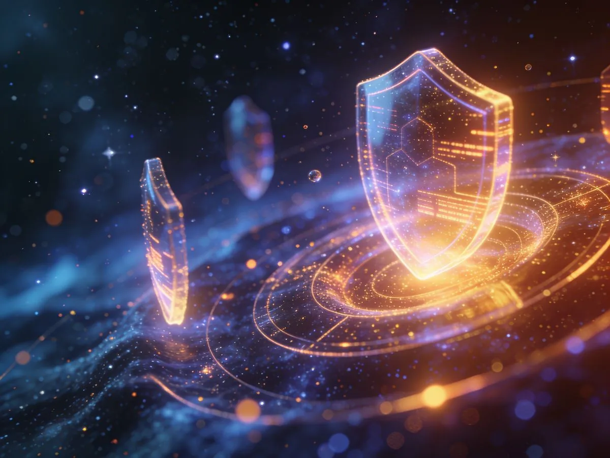 Cosmic privacy protection visualization